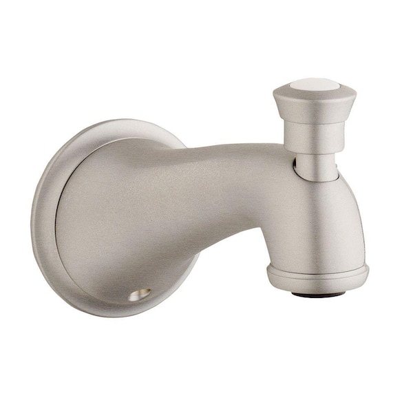 GROHE Seabury Diverter Tub Spout in Brushed Nickel