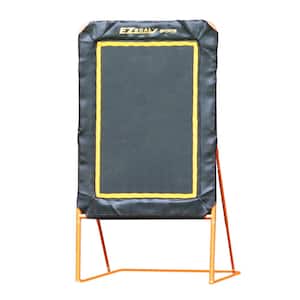 Professional Folding Lacrosse Throwback Rebounder with 6 ft. x 4 ft. Mat Area - 8 ft.