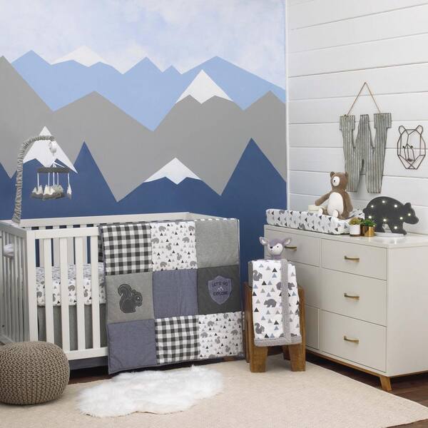 mountain crib sheets