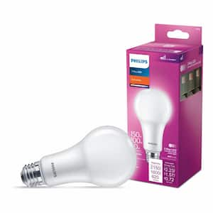 50-Watt-100-Watt-150-Watt Equivalent 3-Way A21 E26 LED Light Bulb With EyeComfort Technology Soft White 2700K (4-Pack)