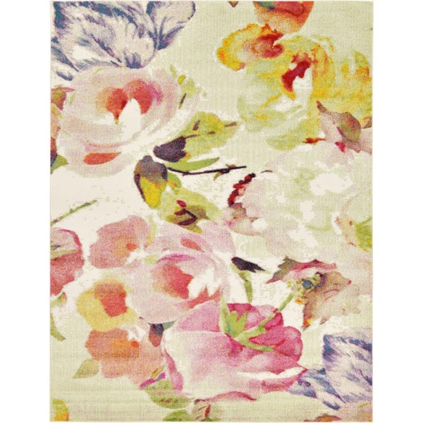 Lyon Claire Ivory 9' 0 x 12' 0 Area Rug