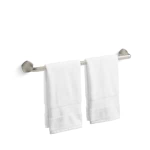 Sundae 24 in. Single Wall Mounted Towel Bar in Vibrant Brushed Nickel