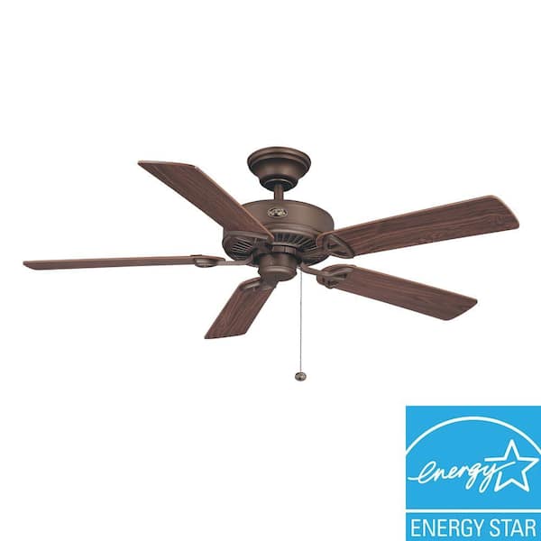 Hampton Bay Farmington 52 in. Oil Rubbed Bronze Ceiling Fan B552QI