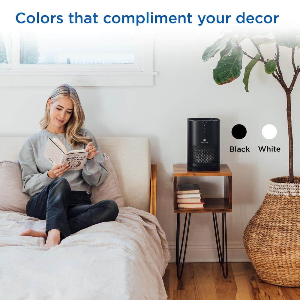 Medify MA-14 White HEPA H13 Air Purifier for Small Rooms