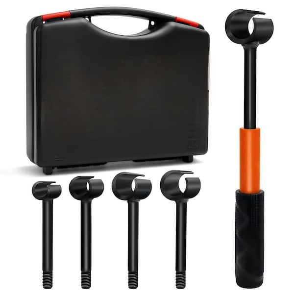 Heavy Duty Steel Door Hinge Repair Tool with Rubber Grip, Door Hinge Gap Adjusting Tool Kit for Doors and Cabinets