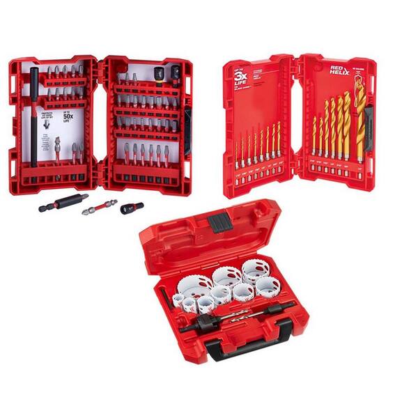 Titanium Drill Bit Set and Holesaw Set 