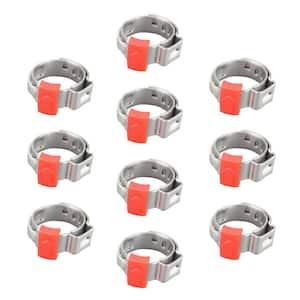 1/2 in. Stainless Steel PEX-B Barb Pro Pinch Clamp (10-Pack)