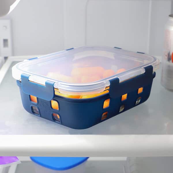 Ice Cube Tray Stack/Nest 2Pc - Plastic Storage