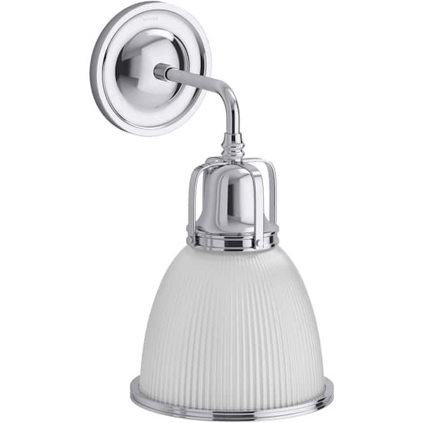 KOHLER Hauksbee 2-Light Polished Chrome Finish Wall Sconce