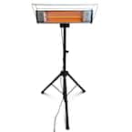 Tradesman 1,500-Watt Electric Outdoor Infrared Quartz Portable Space Heater with Tripod, Wall/Ceiling Mount and Remote
