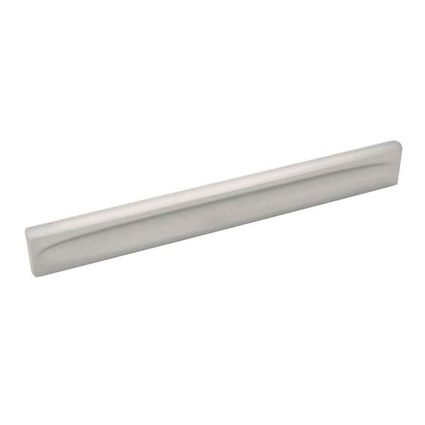 Ingot Collection Pull 7-9/16 in. (192mm) Center to Center Satin Nickel Bar Cabinet Pull
