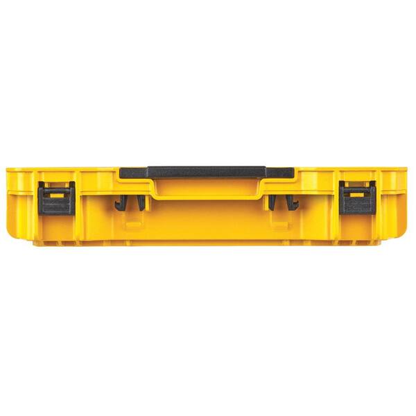 DeWalt TOUGHSYSTEM 2.0 24 in. Mobile Tool Box with TOUGHSYSTEM 2.0 1 Shallow Tool Tray u0026 2 TOUGHSYSTEM 2.0 Deep Tool Tra