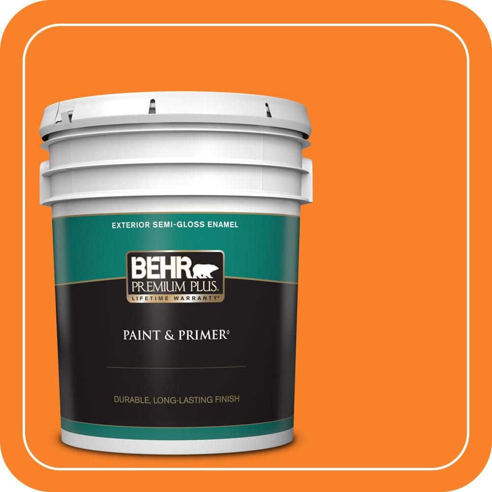 5 gal. #S-G-270 Summer Citrus Semi-Gloss Enamel Exterior Paint & Primer price history on PriceWatchPro