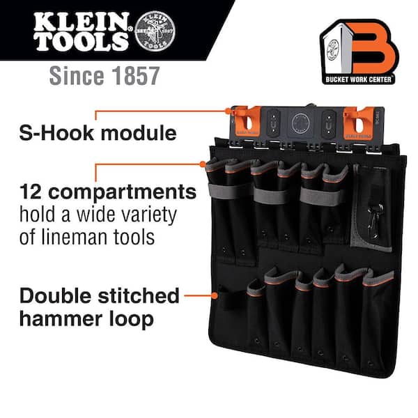 Klein Tools - BC502S - Tool Apron Storage Module, S-Hook