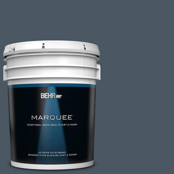 BEHR MARQUEE 5 gal. #T13-13 Flapper Dance Satin Enamel Exterior Paint & Primer