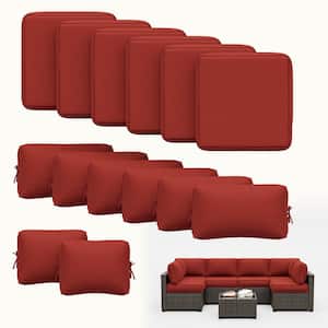WNP 26 in. x 26 in. x 5 in. (14-Piece) Deep Seat Outdoor Sectional