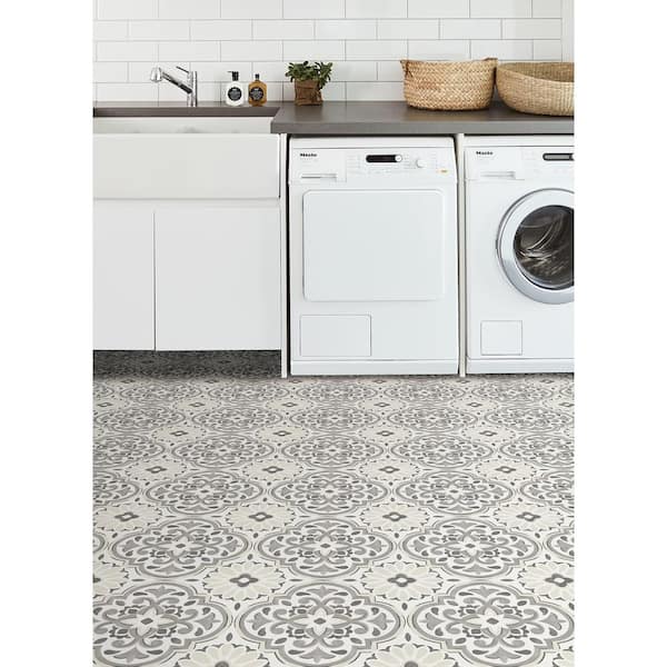FloorPops Capri 12 in. W x 12 in. L Peel and Stick Floor Vinyl Tiles (20 Tiles, 20 sq. ft. case) FloorPops Capri 12 in. W x 12 in. L Peel and Stick Floor Vinyl Tiles (20 Tiles, 20 sq. ft. case)