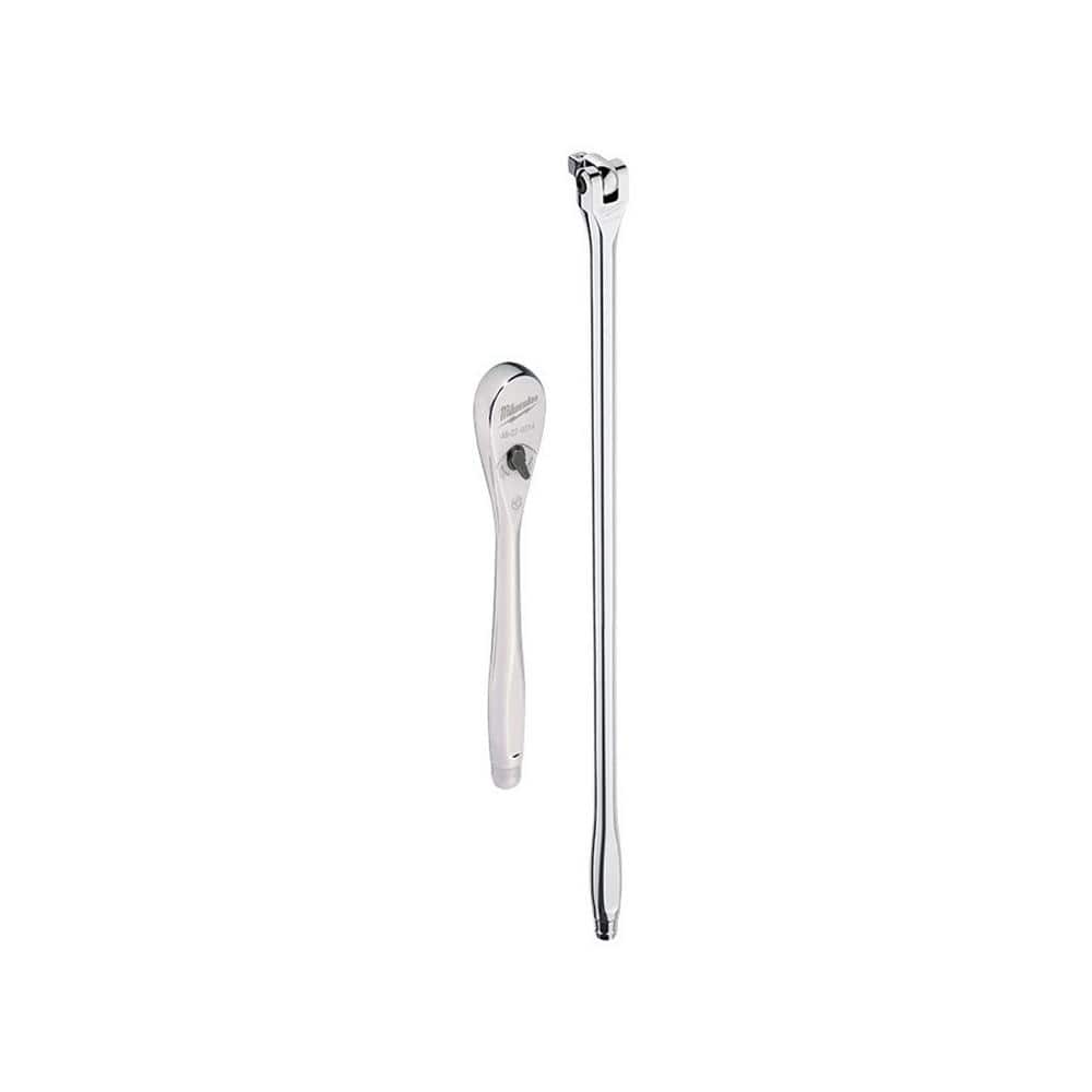 1/4 in. Drive Ratchet and 1/2 in. Drive 24 in. Breaker Bar (2-Piece) price history on PriceWatchPro
