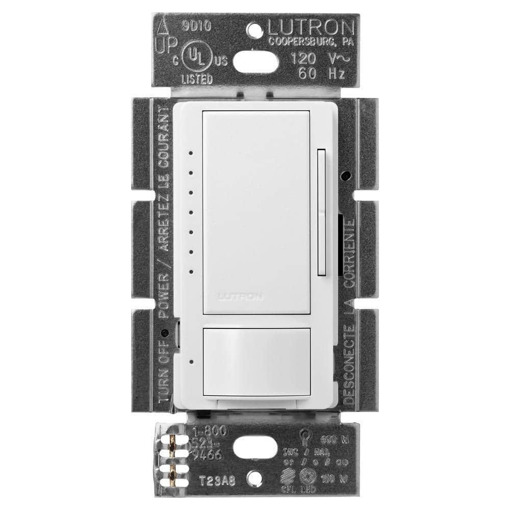 Lutron Maestro LED+ Motion Sensor/Dimmer Switch, 150W LED, Single