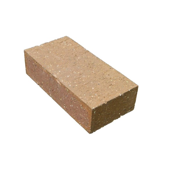 8 in. x 2-1/4 in. x 4 in. Clay Solid Brick RED0126MCO - The Home Depot