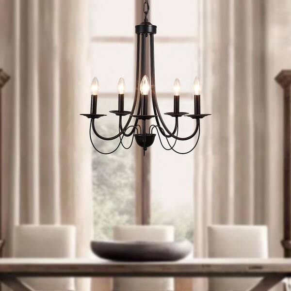 ellender 5 light chandelier