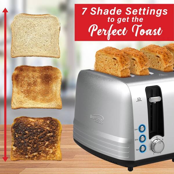 Brentwood 4 slice outlet toaster