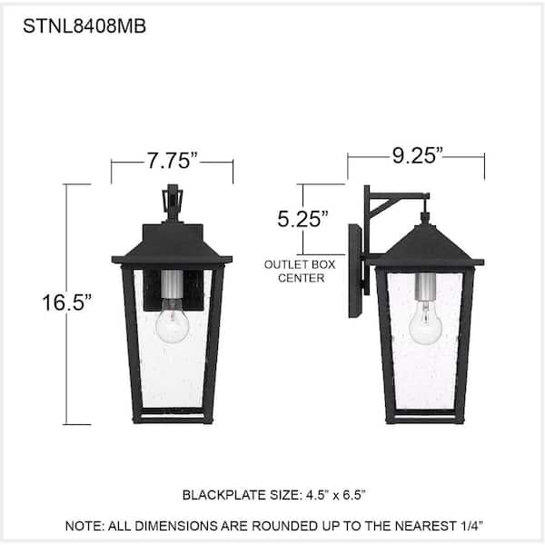 Bulbhead Atomic Beam 350 lm Black LED Lantern  Stine Home + Yard : The  Family You Can Build Around™