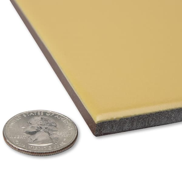 Merola Tile Monocolor Special Limon 7-7/8 in. x 7-7/8 in