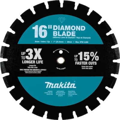 Makita 14 in. Diamond Blade, Segmented, General Purpose E-01719