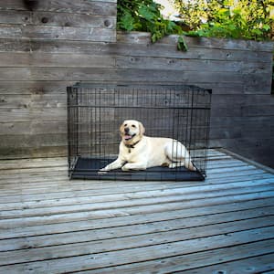 Folding Dog Crate Large - Brown - Duluth Trading Company