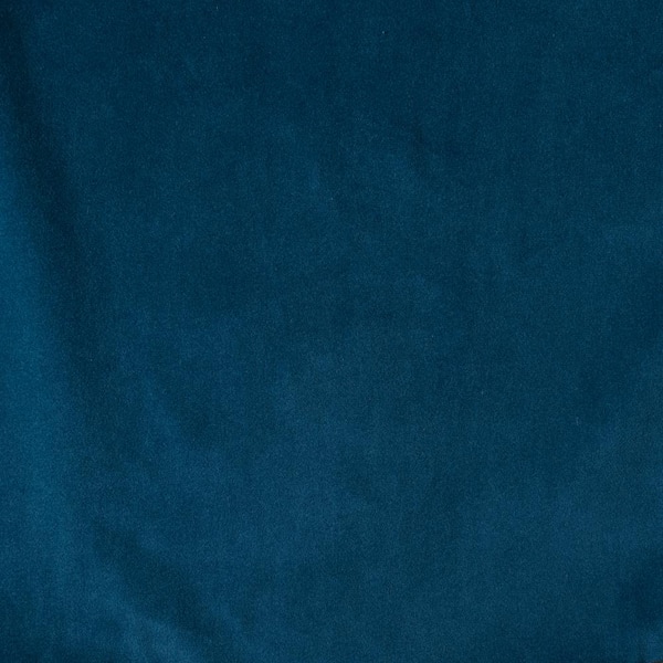 Jennifer Taylor 2x2 in. Satin Teal Blue Velvet Fabric Swatch Sample