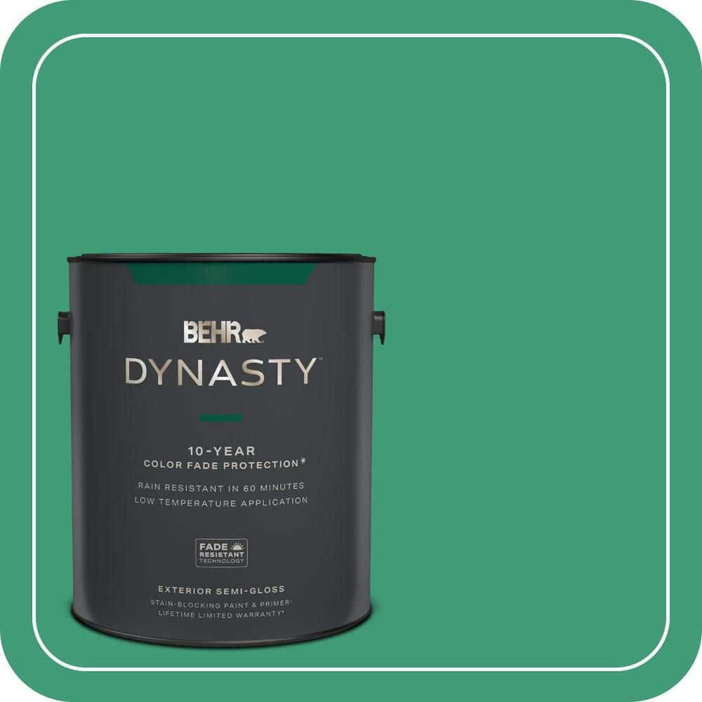 1 gal. #MQ6-42 Dancing Jewel Semi-Gloss Exterior Stain-Blocking Paint & Primer price history on PriceWatchPro