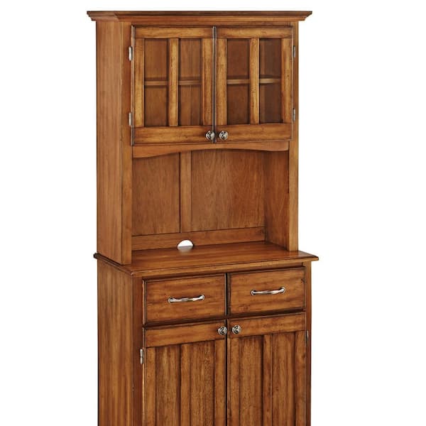 Cottage Oak Buffet with Hutch