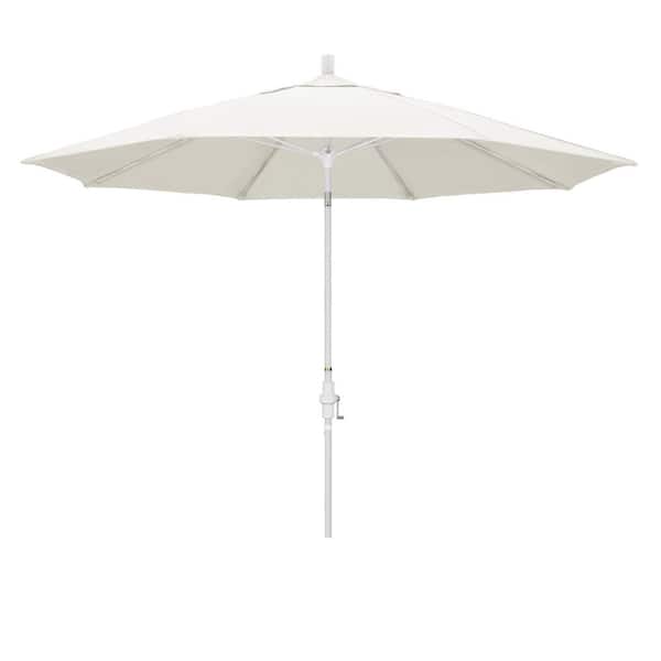 california umbrella 11 ft tahoe series aluminum market patio umbrella 11' Rd Large 11 x 8 rectangular canopy California Umbrella Tahoe Series 11