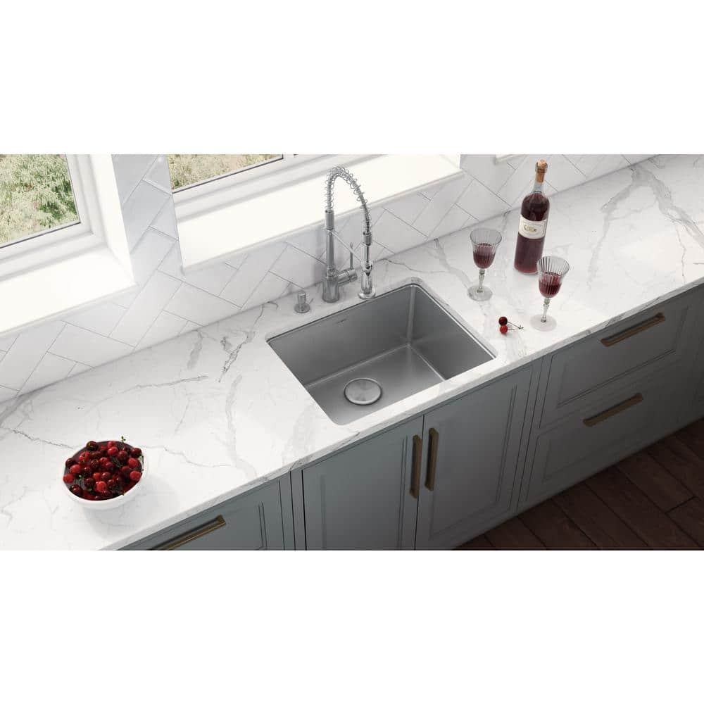 Modena 20-inch Stainless Steel Undermount Bar Sink
