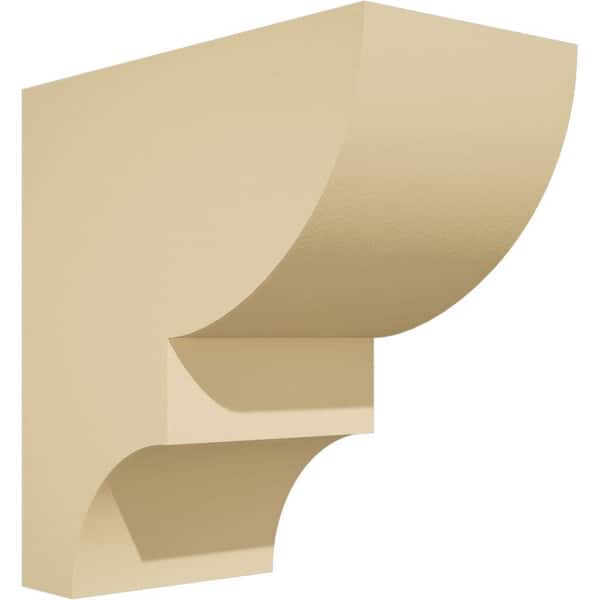 Ekena Millwork Ridgewood 4 in. x 8 in. x 8 in. Polyurethane Corbel