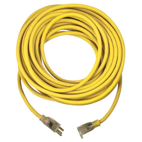 Husky HD#1004823551 25 ft. 12/3 Extension Cord, Yellow 