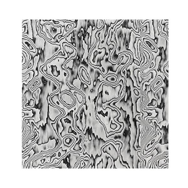 CALHOME 1/4 in. x 24 in. x 2 ft. Square Edge Black and White Finished Veneer MDF Boards (1-Pieces)