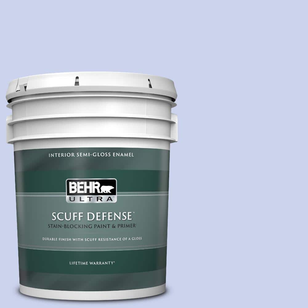 5 gal. #P540-2 Garden Fairy Extra Durable Semi-Gloss Enamel Interior Paint & Primer -  BEHR ULTRA, 07089205