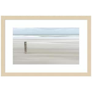 "Steadfast Shoreline" by Greetje van Son 1 Piece Wood Framed Color Travel Photography Wall Art 14-in. x 21-in. .
