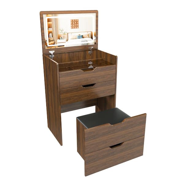 mini dresser table Hello Kitty SlayStation Mini Vanity Table, Silver