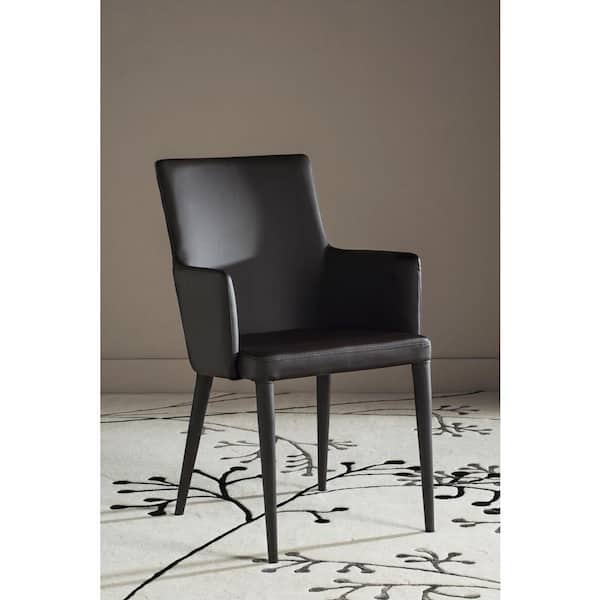 Summerset Brown Bicast Leather Arm Chair