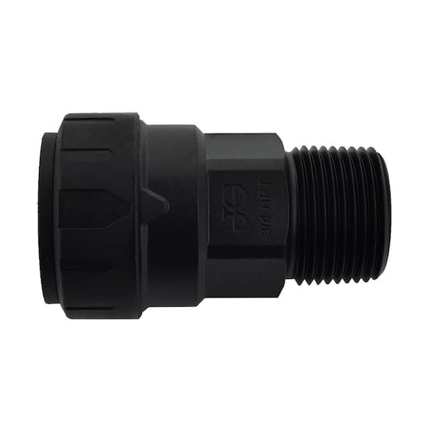 SharkBite 3/4 in. CTS x 3/4 in. NPT ProLock Push-to-Connect Male Connector (5-Pack)