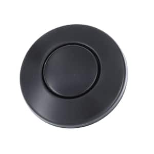 Kitchen Sink Top Mount Air Switch for Garbage Disposals Replacement Button in Matte Black