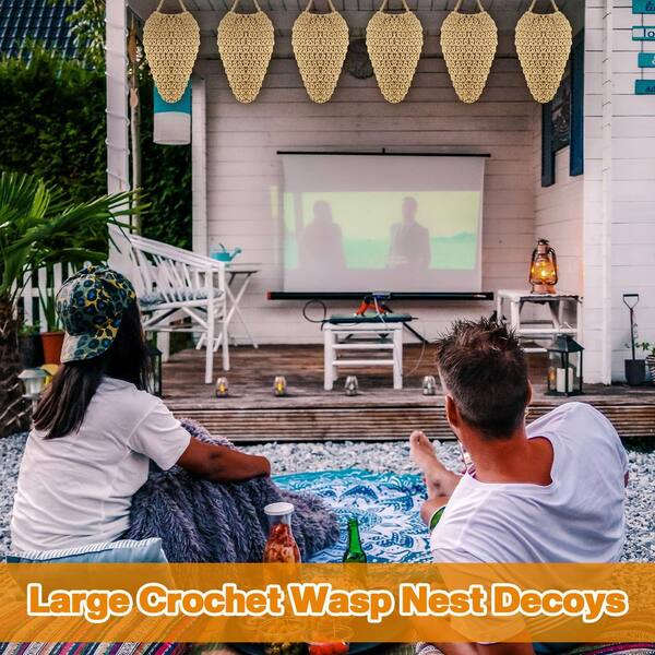 N/A Outdoor Wasp Decoy Trap with Crochet Eco Friendly Reusable