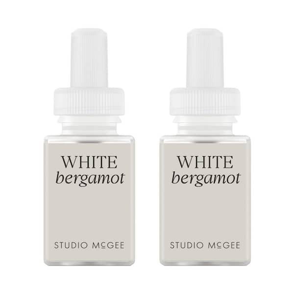 Pura Studio McGee - White Bergamot - Fragrance Refill for Smart Fragrance Diffusers - 2 Pack