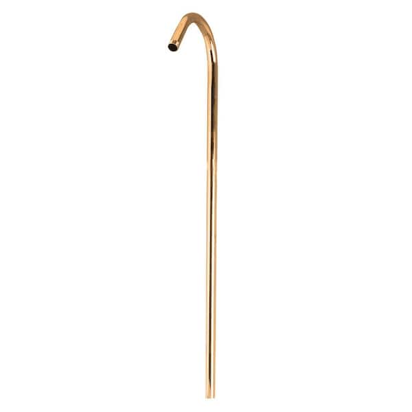 Barclay Products 62 in. Shower Riser Only in Polished Brass
