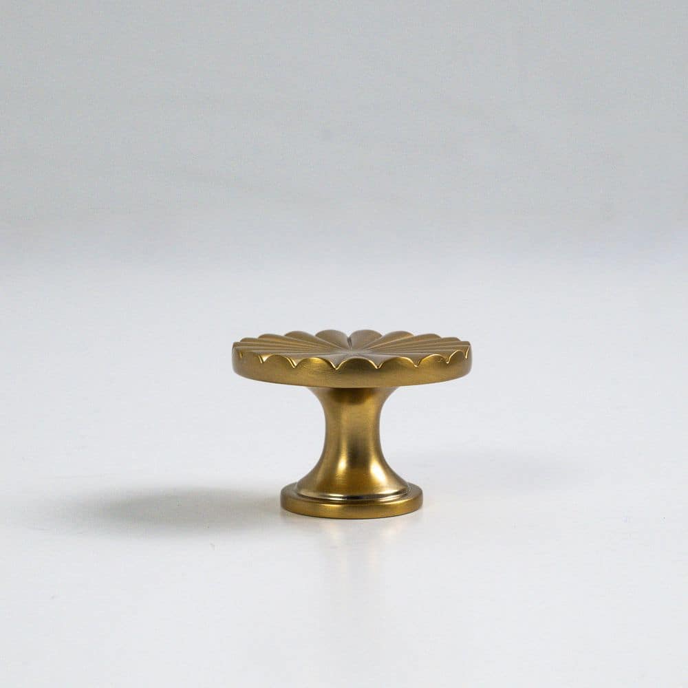 Marlow Cabinet 0.83 in. Brushed Round Gold Knob 1-Pack price history on PriceWatchPro