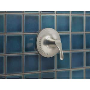 Simplice Rite-Temp Pressure-Balancing 1-Handle Shower Faucet Trim Set, 1.75 Gpm in Vibrant Brushed Nickel