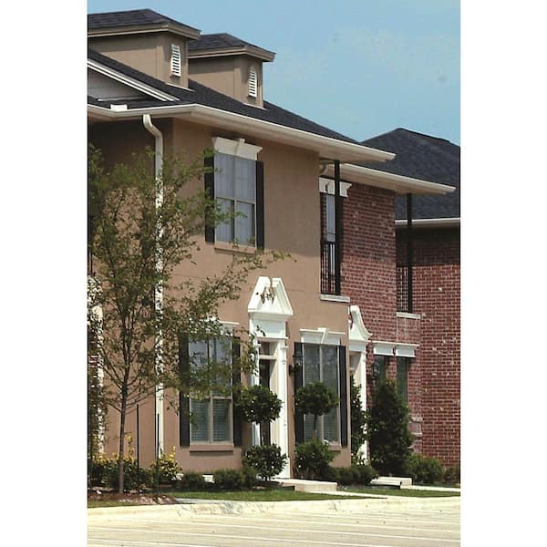 Fypon 2-1/2 in. x 7 in. x 90 in. Primed Polyurethane Double Panel Pilaster Moulding with Plinth Block